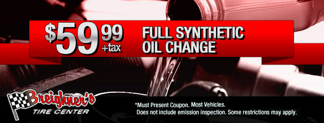 Synth Oil Change Special